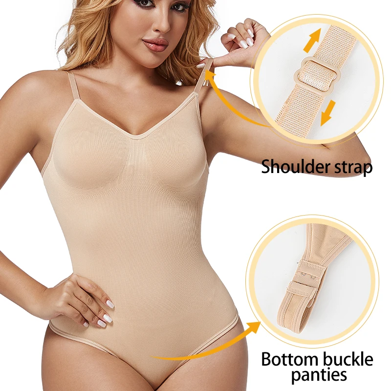 Femmes dos nu col en v Shapewe - Shapewear Bodysuit Firm avis et prix