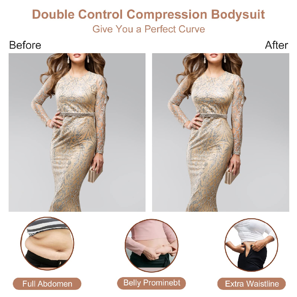 Body sculptant pour femme à dé - Shapewear Bodysuit Firm avis et prix
